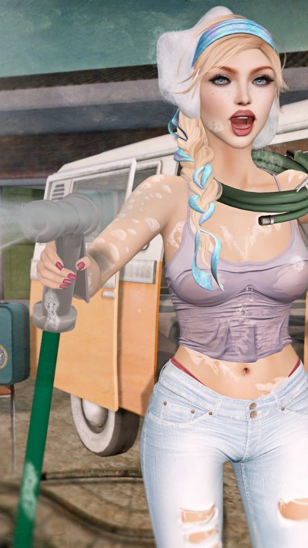 Car Wash at the Madry Wise Motel