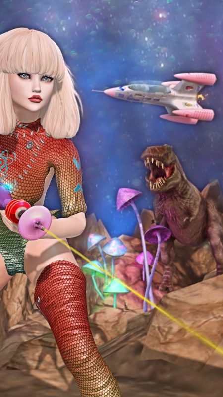 Vixens in Outer Space