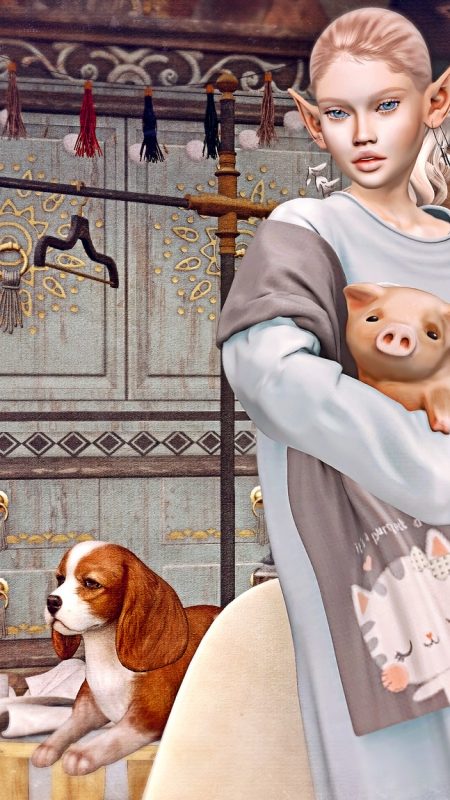 This little piggie stayed home……